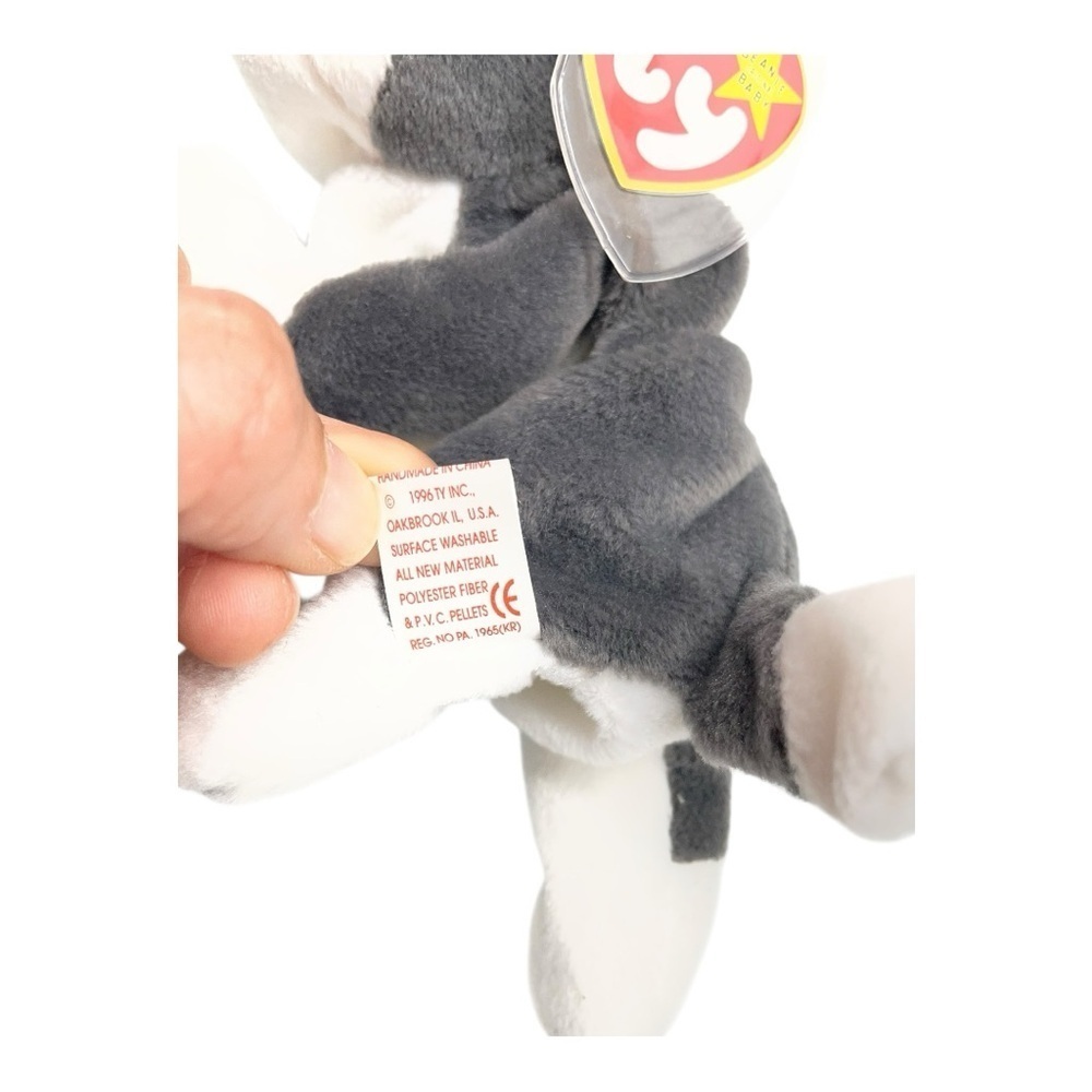 Ty Beanie Baby "Nanook" the Husky - Picture 6 of 8
